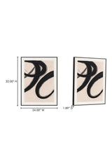 Modern European furniture - Twisted Brush Strokes Painting - www.oroa.com