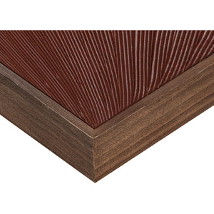 Modern European furniture - Textured Maroon Framed Painting - www.oroa.com