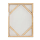 Modern European furniture - Abstract White Brush Strokes Painting - www.oroa.com