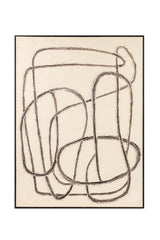 Modern European furniture - Whimsical Brush Strokes Painting - www.oroa.com