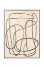 Modern European furniture - Whimsical Brush Strokes Painting - www.oroa.com