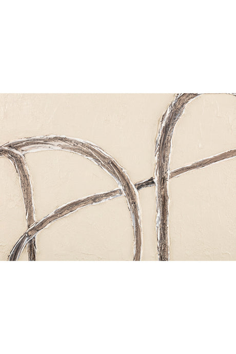 Modern European furniture - Whimsical Brush Strokes Painting - www.oroa.com