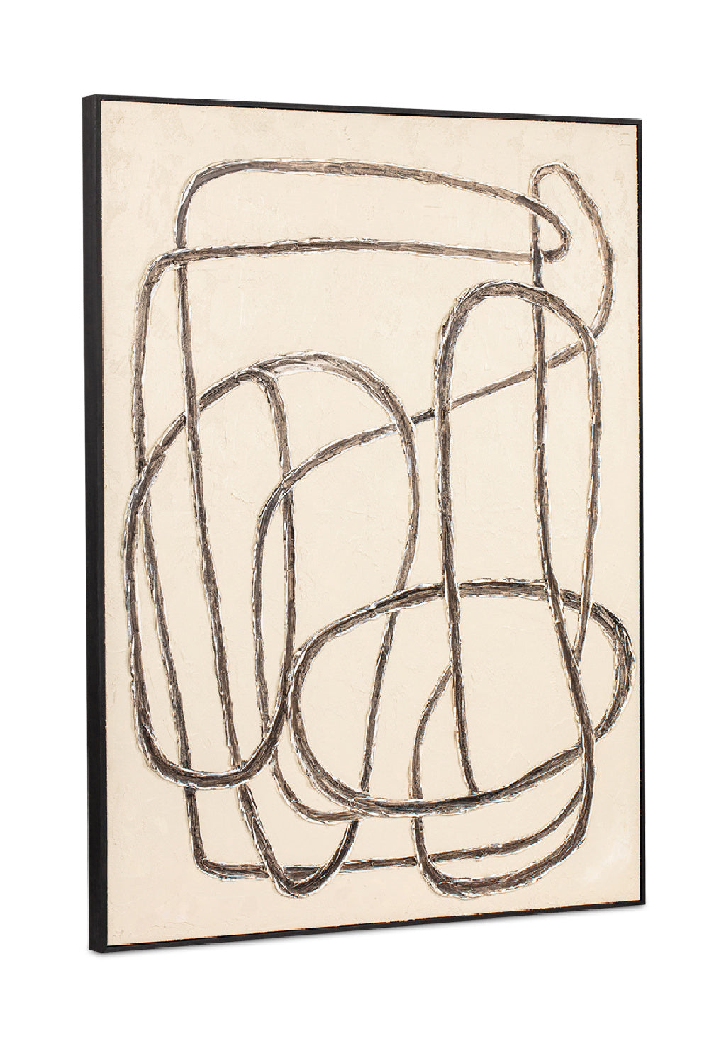 Modern European furniture - Woven Loop Painting - www.oroa.com