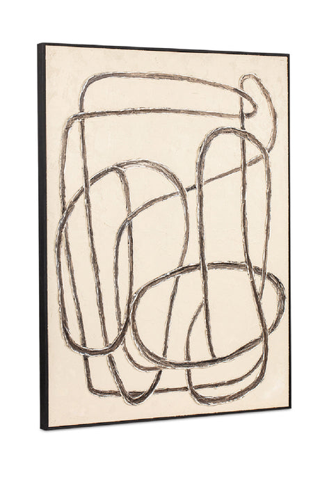 Modern European furniture - Woven Loop Painting - www.oroa.com