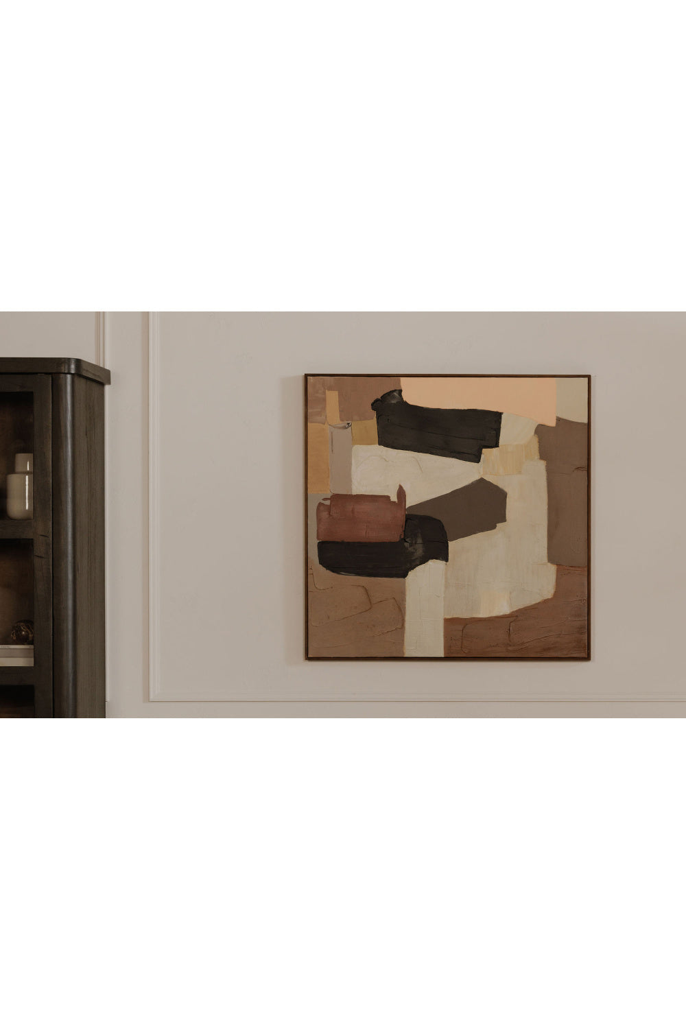 Neutral Palette Abstract Painting | Novi Living Studio