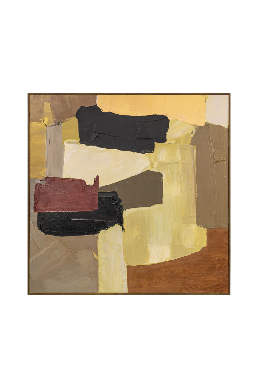 Neutral Palette Abstract Painting | Novi Living Studio