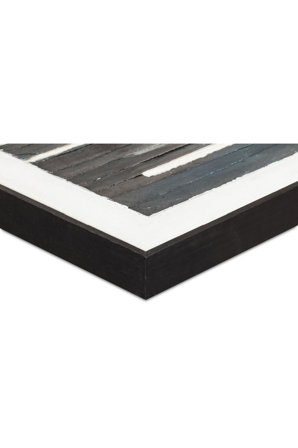 Gray Toned Linear Painting | Novi Living Nightingale