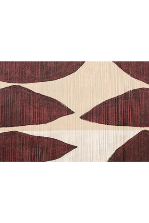 Red Patterns Framed Painting | Novi Living Amada