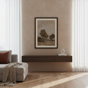   Modern European furniture - Water-Colored Landscape Framed Print - www.oroa.com | Oroa.com