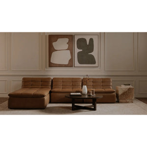 Modern European furniture - Green Abstract Framed Painting - www.oroa.com