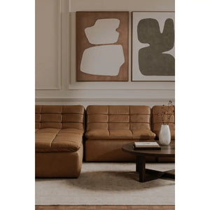 Modern European furniture - Green Abstract Framed Painting - www.oroa.com