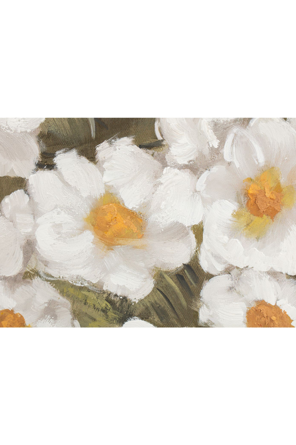 White Blooms Framed Painting | Novi Living Wildflowers | Oroa.com