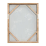Modern European furniture - White Floral Framed Painting - www.oroa.com
