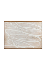 Modern European furniture - Spiral Scribble Framed Painting - www.oroa.com