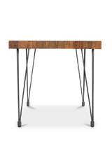 Modern European furniture - Natural Pine Wood Dining Table S - www.oroa.com