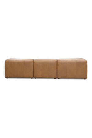 Top-Grain Leather Sectional Sofa | Novi Living Form