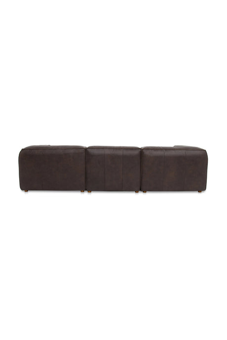 Modern European furniture - L-Shaped Leather Sectional Sofa - www.oroa.com