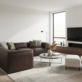 L-Shaped Leather Sectional Sofa | Novi Living Form