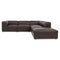 Modern European furniture - Leather Modular Sectional Sofa - www.oroa.com