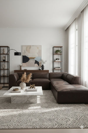 Leather Modular Sectional Sofa | Novi Living Form