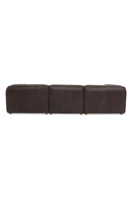Modern European furniture - Leather Modular Sectional Sofa - www.oroa.com