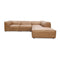 Modern European furniture - Leather Modular Sectional Sofa - www.oroa.com