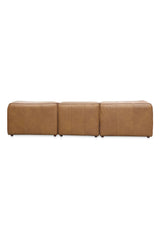 Modern European furniture - Leather Modular Sectional Sofa - www.oroa.com