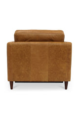 Mid-Century Leather Recliner Chair | Novi Living Bridgers Power | Oroa.com