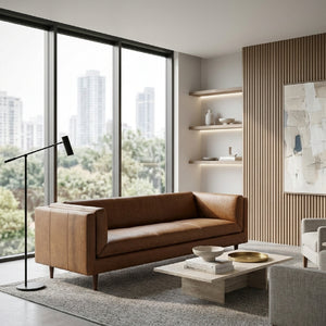   Modern European furniture - Top Grain Leather Sofa - www.oroa.com | Oroa.com