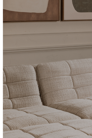 Grid Channeled Lounge Chair | Novi Living Lino | Oroa.com