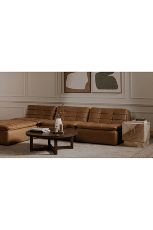 Grid Channeled Lounge Chair | Novi Living Lino | Oroa.com