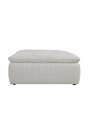 Modern European furniture - Grid Channeled Ottoman - www.oroa.com