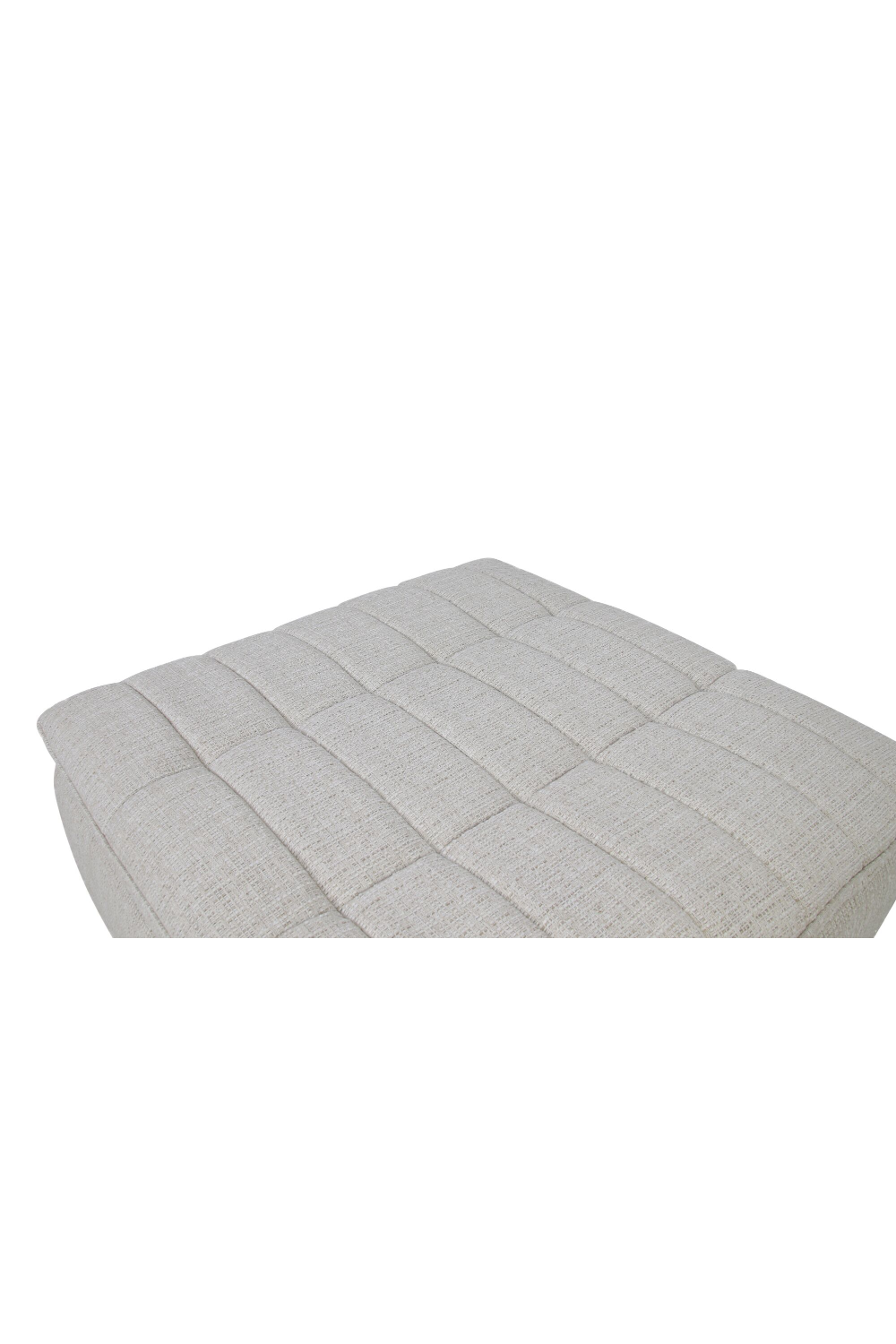 Grid Channeled Ottoman | Novi Living Lino | Oroa.com