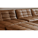 Modern European furniture - Grid Channeled Ottoman - www.oroa.com