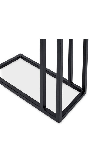 Modern European furniture - C-Shaped Oak Side Table - www.oroa.com