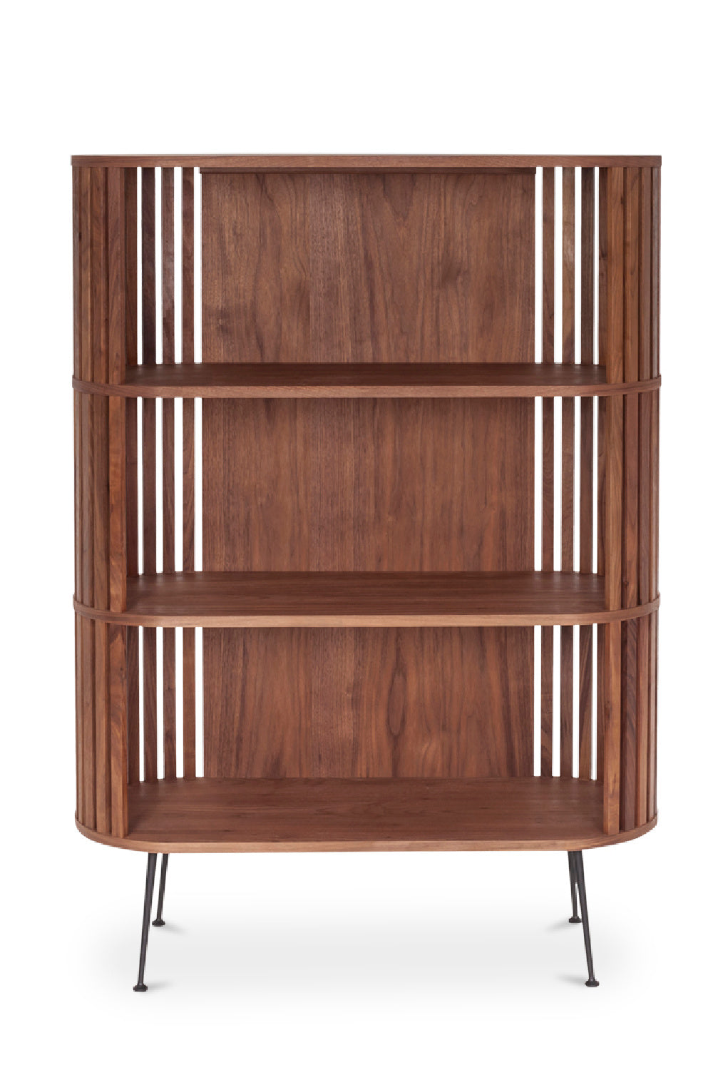 Solid Walnut Bookshelf | Novi Living Henrich | Oroa.com