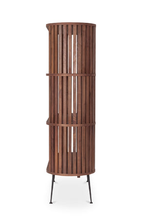 Solid Walnut Bookshelf | Novi Living Henrich | Oroa.com