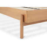 Modern European furniture - Brown Leather Bed - www.oroa.com