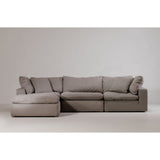 Modern European furniture - Fabric Upholstered Modular Chair - www.oroa.com