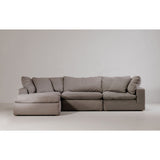 Modern European furniture - Fabric Upholstered Modular Chair - www.oroa.com