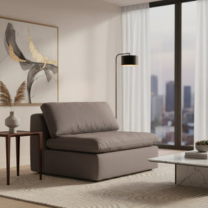 Modern European furniture - Fabric Upholstered Modular Chair - www.oroa.com