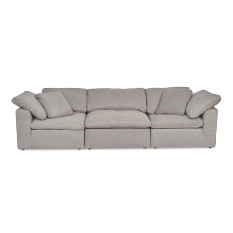 Modern European furniture - Thick Cushioned Modular Sofa - www.oroa.com