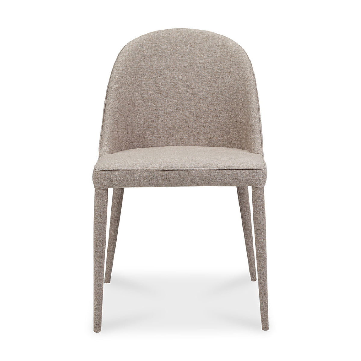 Gray Fabric Dining Chairs (2) | Novi Living Burton