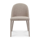 Gray Fabric Dining Chairs (2) | Novi Living Burton