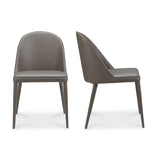 Vegan Leather Dining Chairs (2) | Novi Living Burton - www.oroa.com
