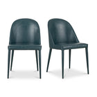 Vegan Leather Dining Chairs (2) | Novi Living Burton - www.oroa.com