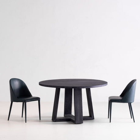Modern European furniture - Vegan Leather Dining Chairs (2) - www.oroa.com