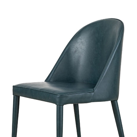 Modern European furniture - Vegan Leather Dining Chairs (2) - www.oroa.com