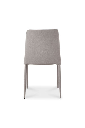   Modern European furniture - Gray Fabric Dining Chairs (2) - www.oroa.com | Oroa.com