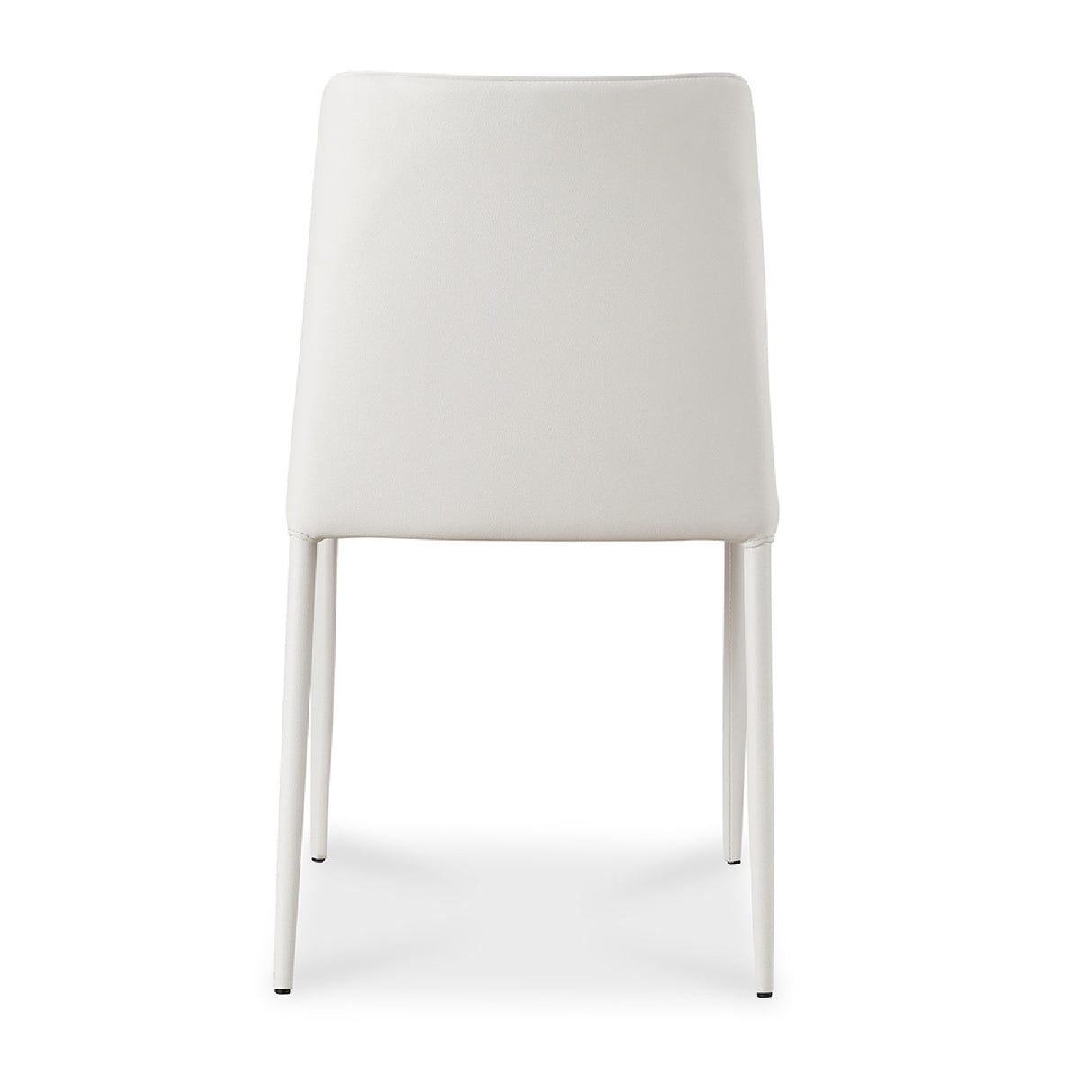 Minimalist Vegan Leather Dining Chairs (2) | Novi Living Nora | Oroa.com